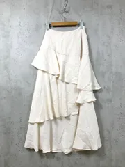 one after another NICE CLAP ワンアフターアナザーナイスクラップ OAA1051101A0160 ティアードロング スカート sizeF/ベージュ ■■レディース