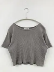 NICE CLAUP Tシャツ/カットソー F グレー