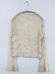 NICE CLAUP Tシャツ/カットソー F アイボリー