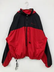 Champion ナイロンジャケット XXL レッド