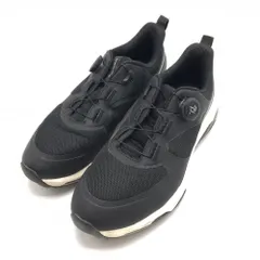 【美品】ティゴラ ゴルフシューズ 黒 TR-0S1014 スパイクレス ダイヤル式  メンズ 27.0 ゴルフウェア TIGORAのサムネイル