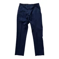  BLACK LABEL CRESTBRIDGE ブラックレーベルクレストブリッジ スラックス スーツ ネイビー メンズ L【Z1787】