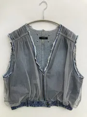 JEANASIS ベスト F グレー