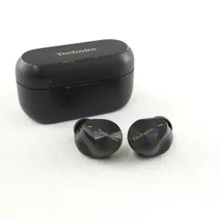 Panasonic Technics EAH-AZ80 完全ワイヤレスイヤホン USED品 ノイズキャンセリング 高音質 防水 IPX4 マイク ブラック 完動品 V1546