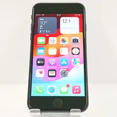 iPhoneSE 第2世代 64GB au ブラック 送料無料 本体 c17060
