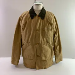 04w6151▽※【中古】LLBean 脱着 中綿 ライナー コットン ハンティング ジャケット LLビーン エルエルビーン S プリマロフト チェック ベージュ【八王子店】