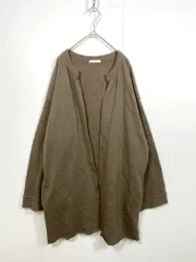 JOURNAL STANDARD ジャーナルスタンダード 19-070-400-8031-3-0 カットオフスウェット カーディガン sizeF/茶 ■■レディース