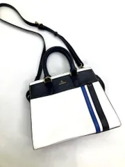 & chouette アンドシュエット 定価9900円 スポーティーライン バッグ 白 ■■ レディース