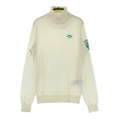 サイズ：M CALLAWAY キャロウェイ  タートルネック ニットセーター  ホワイト系 [240101624363] ゴルフウェア レディース ストスト