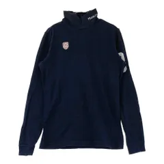 サイズ：0 PEARLY GATES パーリーゲイツ  モックネック 長袖Tシャツ  ネイビー系 [240101624488] ゴルフウェア レディース ストスト