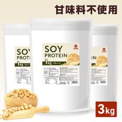味楽堂 SOY PROTEIN プレーン 1kg×5個 - メルカリ