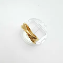 【アウトレット】訳あり ハワイアンジュエリー リング 指輪 11号 レディース イエローゴールド スクロール 記念日 誕生日 プレゼント ギフト out-r-247