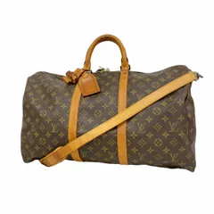 【6bb2811】ルイヴィトン ボストンバッグ モノグラム キーポルバンドリエール50 M41416 ブラウン【中古】メンズ レディース ユニセックス