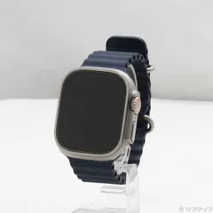 ソフマップ 〔中古品〕 Apple Watch Ultra 2 GPS + Cellular 49mm チタニウムケース ブルーオーシャンバンド【377】