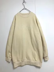 eimy istoire エイミーイストワール 定価14300円 フロントロゴミニワンピース スウェット sizeF/ベージュ ◇■レディース