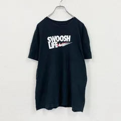 古着 used　NIKE　ナイキ　半袖プリントTシャツ　黒　ブラック　Lサイズ【値引き交渉OK！】
