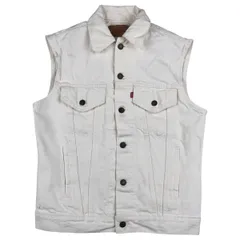 古着 80年代 リーバイス Levi's 60514-0251 アドバタイジング デニムベスト USA製 メンズS相当 ヴィンテージ/eaa609776