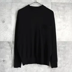 イヴ サンローラン ヴィンテージ YSLロゴ モックネック ニット ブラックのサムネイル
