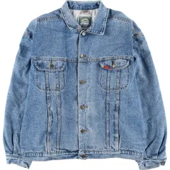 古着 90年代 リー Lee WESTERN CUT RIDERS ライダース デニムジャケット Gジャン メンズL相当 ヴィンテージ/eaa592599