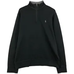 古着 ラルフローレン Ralph Lauren POLO RALPH LAUREN ハーフジップスウェットシャツ トレーナー メンズL相当/eaa480973