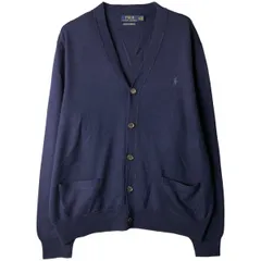 古着 ラルフローレン Ralph Lauren POLO RALPH LAUREN ウールニットカーディガン メンズXL相当/eaa596079