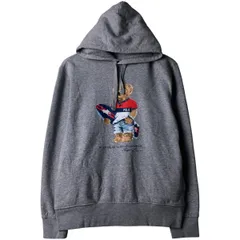 古着 ラルフローレン Ralph Lauren POLO RALPH LAUREN ポロベア スウェットプルオーバーパーカー メンズS相当/eaa480378