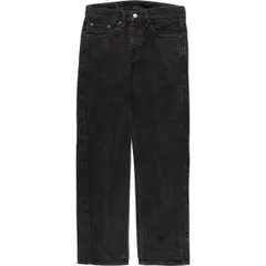 古着 リーバイス Levi's 505 ブラックデニム テーパードデニムパンツ メンズw30相当/eaa480125