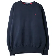 古着 ラルフローレン Ralph Lauren POLO by Ralph Lauren ワンポイントロゴスウェットシャツ トレーナー メンズM相当/eaa419189