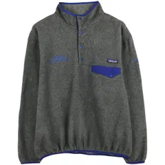 古着 パタゴニア Patagonia SYNCHILLA シンチラ スナップT 25450FA14 ハーフスナップ フリースプルオーバー メンズM相当/evb033143