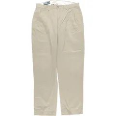 古着 ラルフローレン Ralph Lauren POLO by Ralph Lauren ETHAN PANT ツータック チノパンツ メンズw35相当/eaa480239