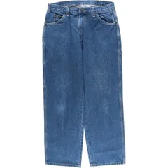 古着 ディッキーズ Dickies デニムペインターパンツ メンズw34相当/eaa480622