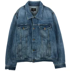 古着 ラルフローレン Ralph Lauren POLO JEANS COMPANY デニムジャケット Gジャン メンズXS相当/eaa611152