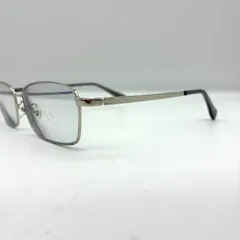 JINS ジンズ メガネ 眼鏡 フレーム スクエア シルバー MMF-18S-284AA