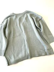 新品 INGNI イング バックレースアップニット ニット セーター sizeM/セージグリーン ◇■レディース
