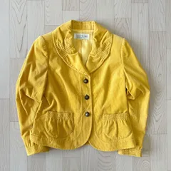 美品 SAISON DE MIKI 日本製 イエロー コーデュロイ ヴィンテージ ジャケット