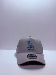 Newera ロサンゼルスドジャース 40thアニバーサリー 9forty A-FRAME スナップバックキャップ グレーカラー