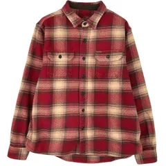 古着 オービス ORVIS オンブレチェック 長袖 ヘビーネルチェックシャツ メンズL相当/eaa609545