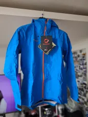マムート ゴアテックス ブルー 登山 ジャケット 新品