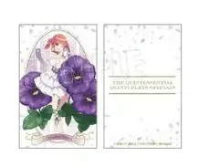 五等分の花嫁∽ トレーディングカード Flower Fairy Ver. 中野二乃 B グッズ 五等分 カード