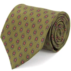 バーバリーズ ブランド ネクタイ ドット柄 シルク PO メンズ ブラウン Burberrys 【中古】