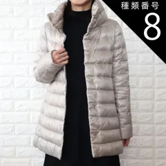 種類8:グレー系/42 ヘルノ HERNO ダウンジャケット ダウンコート レディース パールグレー トルトラ セミロング丈 AMELIA PI0505DIC 12017　