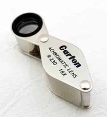 【訳アリ特価・新品・日本製】R230 ジュエルルーペ 18倍 ― プロも愛用の本格仕様 ―