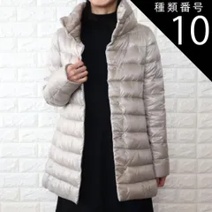 種類10:グレー系/46 ヘルノ HERNO ダウンジャケット ダウンコート レディース パールグレー トルトラ セミロング丈 AMELIA PI0505DIC 12017　