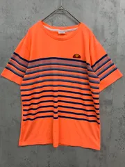 ellesse エレッセ EM15201 テニスウェア Tシャツ sizeL/オレンジ  ■■ レディース