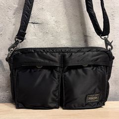 良品】PORTER × B'z コラボ ウエストバッグ 25周年 ブラック - メルカリ