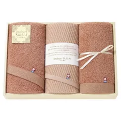 【お取り寄せギフト26R】いまばり粋彩-SUISAI- 愛媛今治 フェイスタオル3P 60150(A3)