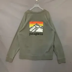 L patagonia パタゴニア スリムフィット ライン ロゴ オーガニック スウェットシャツ