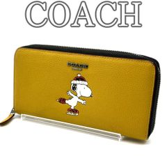 コーチ COACH ピーナッツキャラクター C4603 スヌーピー長財布 - メルカリ