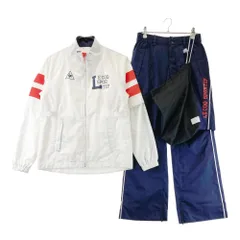 サイズ：S LE COQ GOLF ルコックゴルフ  レインウェア セットアップ  ホワイト系 [240101609821] ゴルフウェア レディース ストスト