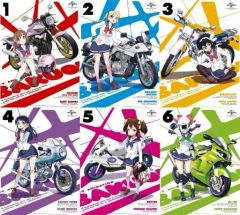 [중고] 애니메이션 Blu-ray Disc 바쿠온!! 첫회 한정판 전 6 권 세트